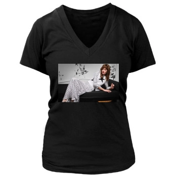 Freja Beha Erichsen Women's Deep V-Neck TShirt