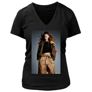 Freja Beha Erichsen Women's Deep V-Neck TShirt