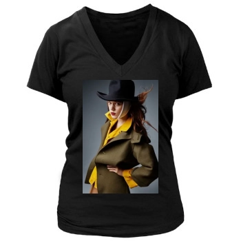 Freja Beha Erichsen Women's Deep V-Neck TShirt