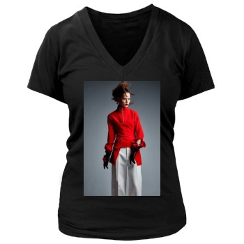 Freja Beha Erichsen Women's Deep V-Neck TShirt