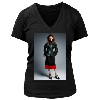 Freja Beha Erichsen Women's Deep V-Neck TShirt