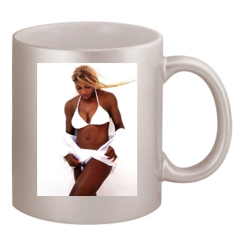 Serena Williams 11oz Metallic Silver Mug