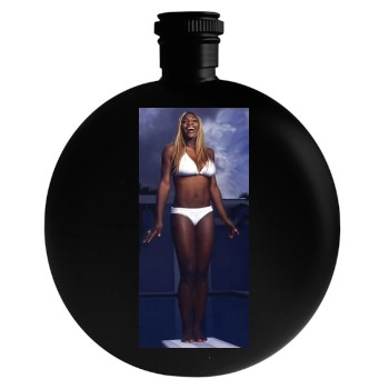 Serena Williams Round Flask