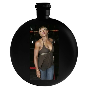 Serena Williams Round Flask