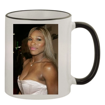 Serena Williams 11oz Colored Rim & Handle Mug