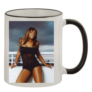 Serena Williams 11oz Colored Rim & Handle Mug