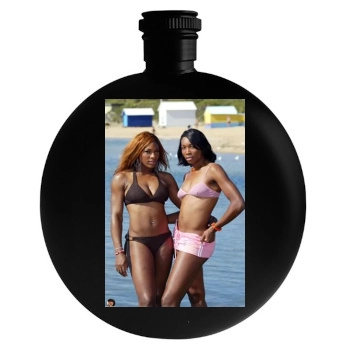 Serena Williams Round Flask