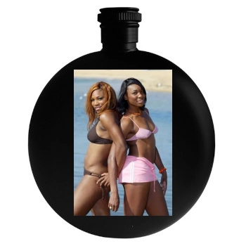 Serena Williams Round Flask