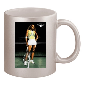 Serena Williams 11oz Metallic Silver Mug