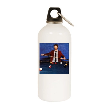 Seth Green White Water Bottle With Carabiner