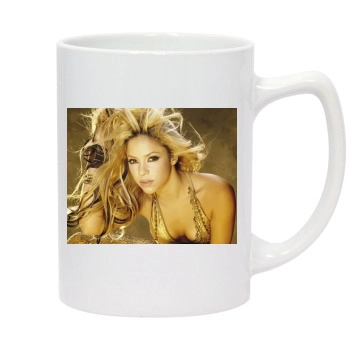 Shakira 14oz White Statesman Mug