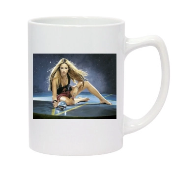 Shakira 14oz White Statesman Mug