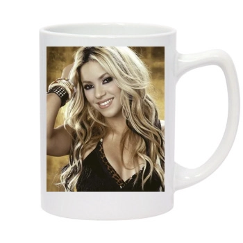 Shakira 14oz White Statesman Mug