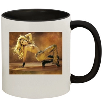 Shakira 11oz Colored Inner & Handle Mug