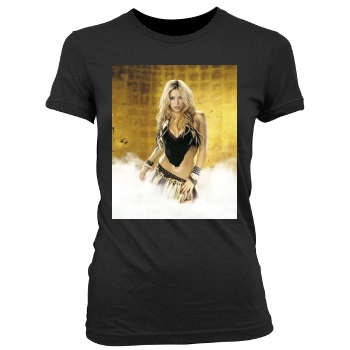 Shakira Women's Junior Cut Crewneck T-Shirt