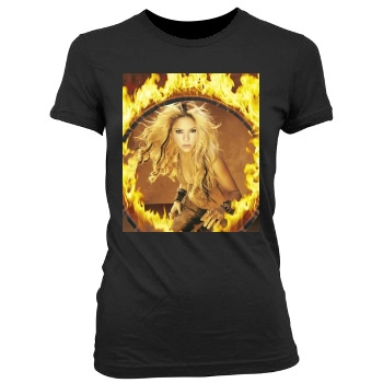 Shakira Women's Junior Cut Crewneck T-Shirt