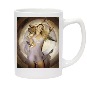 Shakira 14oz White Statesman Mug