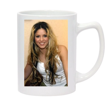 Shakira 14oz White Statesman Mug