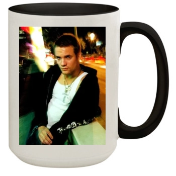 Shane West 15oz Colored Inner & Handle Mug