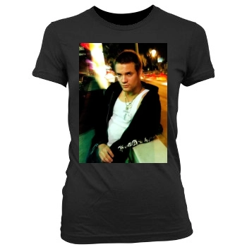 Shane West Women's Junior Cut Crewneck T-Shirt