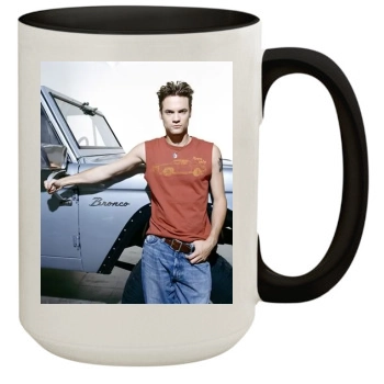 Shane West 15oz Colored Inner & Handle Mug