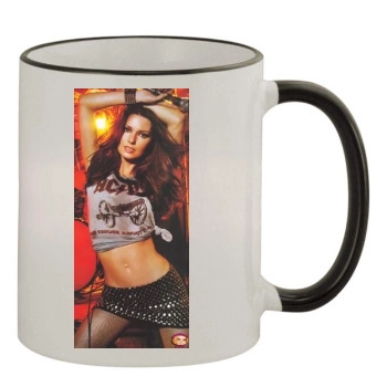 Shania Twain 11oz Colored Rim & Handle Mug