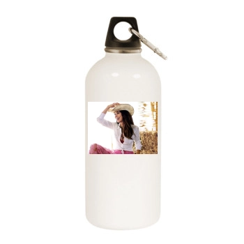 Shania Twain White Water Bottle With Carabiner