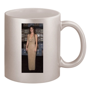 Shania Twain 11oz Metallic Silver Mug