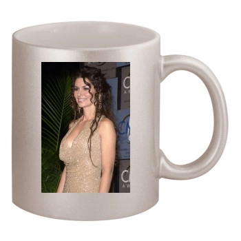 Shania Twain 11oz Metallic Silver Mug