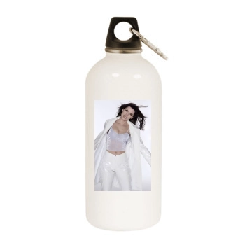 Shania Twain White Water Bottle With Carabiner