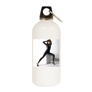 Shania Twain White Water Bottle With Carabiner