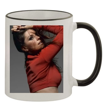 Shania Twain 11oz Colored Rim & Handle Mug