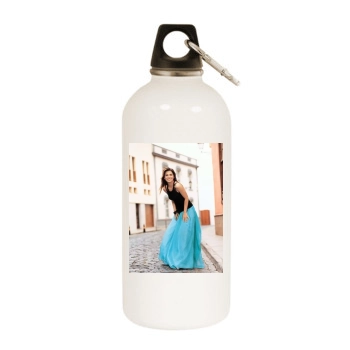 Shania Twain White Water Bottle With Carabiner