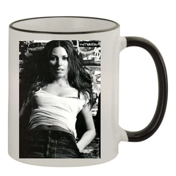 Shania Twain 11oz Colored Rim & Handle Mug