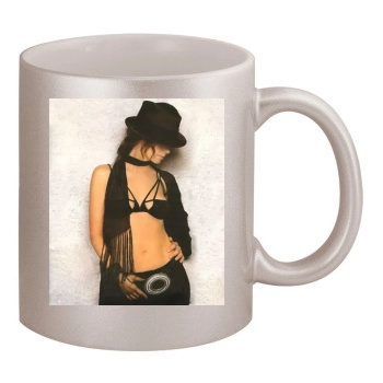 Shania Twain 11oz Metallic Silver Mug