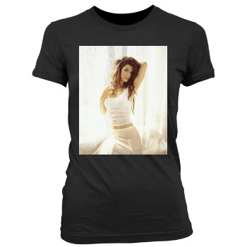 Shania Twain Women's Junior Cut Crewneck T-Shirt