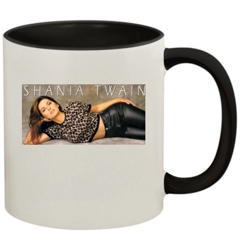 Shania Twain 11oz Colored Inner & Handle Mug