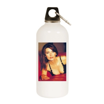 Shania Twain White Water Bottle With Carabiner