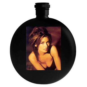 Shania Twain Round Flask