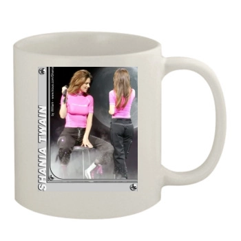 Shania Twain 11oz White Mug