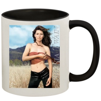 Shania Twain 11oz Colored Inner & Handle Mug