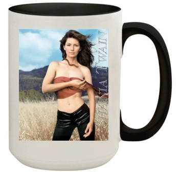 Shania Twain 15oz Colored Inner & Handle Mug