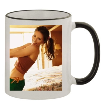 Shania Twain 11oz Colored Rim & Handle Mug