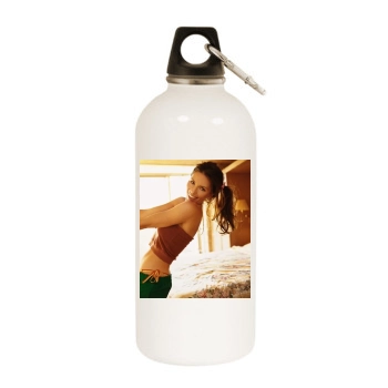 Shania Twain White Water Bottle With Carabiner