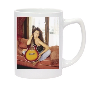 Shania Twain 14oz White Statesman Mug