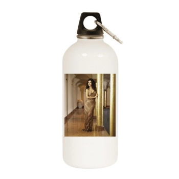 Shania Twain White Water Bottle With Carabiner