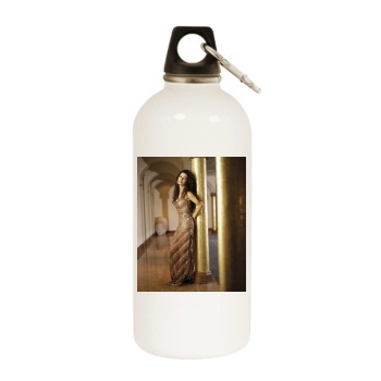 Shania Twain White Water Bottle With Carabiner