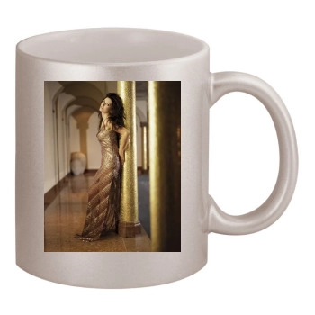 Shania Twain 11oz Metallic Silver Mug