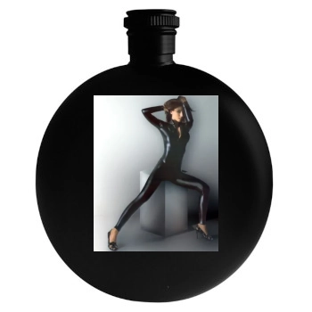 Shania Twain Round Flask