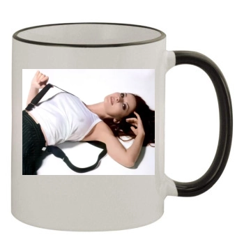 Shania Twain 11oz Colored Rim & Handle Mug